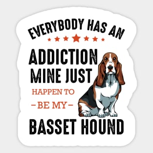 Basset Hound Sticker